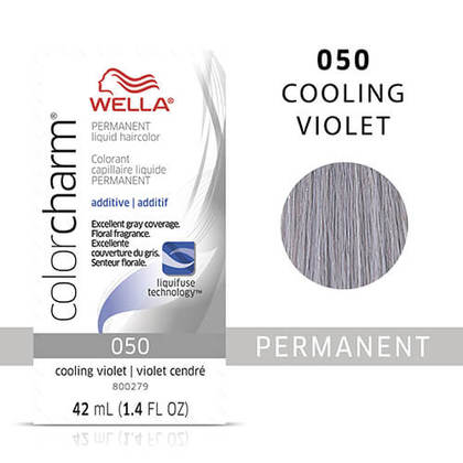 Wella Color Charm Permanent Liquid Toners 1.4oz. (050 / Cooling Violet)