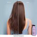 Comparison of using Pureology Hydrate Shampoo. Before side shows dull, frizzy and parchard hair. Hair regained its shininess, smooth with soft and manageable feels