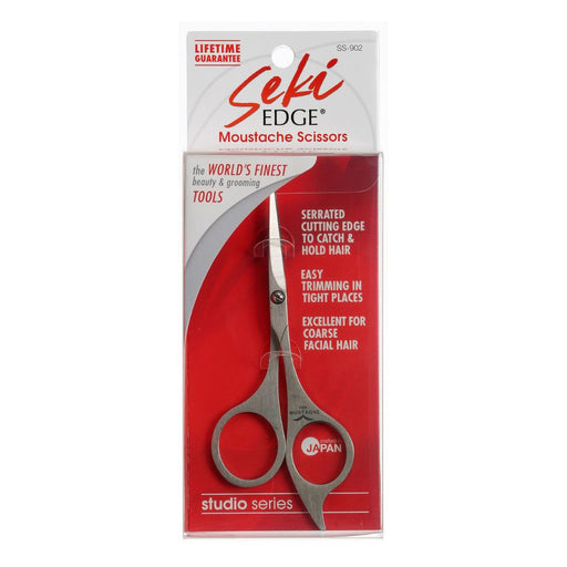Seki Edge Stainless Steel Mustache Scissors (SS-902)