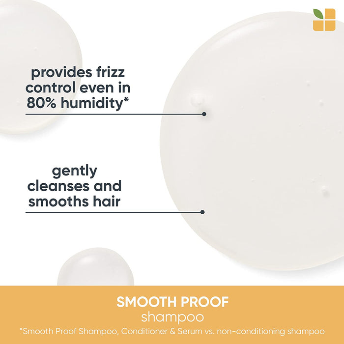 Matrix Biolage Smooth Proof Shampoo comparison old vs new packaging texture