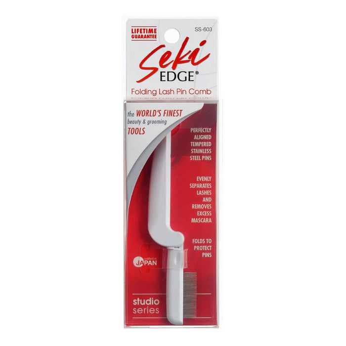 Seki Edge Folding Lash Pin Comb (SS-603)