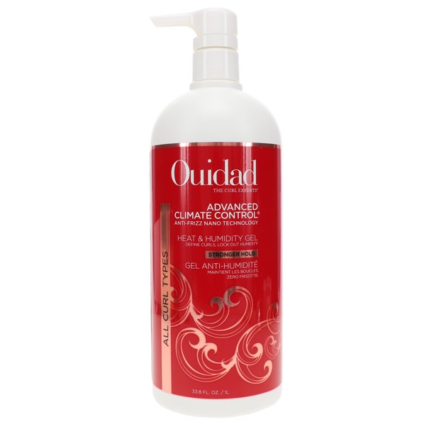 Ouidad Advanced Climate Control Heat & Humidity Gel – Stronger Hold 33.8oz.