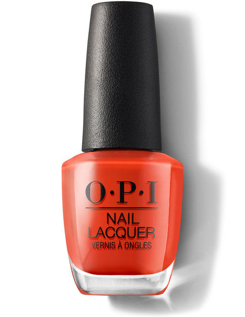OPI Nail Lacquer  "A Red-vival City"