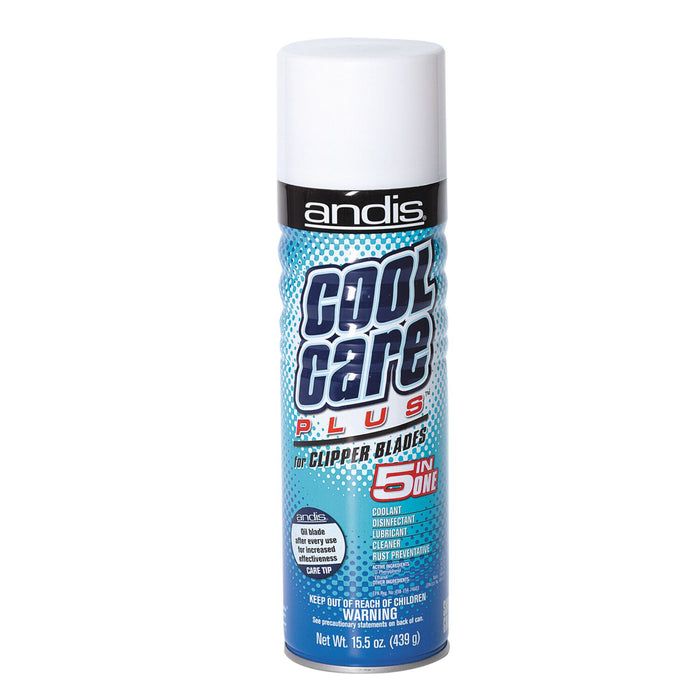Andis Cool Care Plus for Hair Clipper Blades - Disinfectant, Coolant, Lubricant, Cleaner, and Rust Prevention