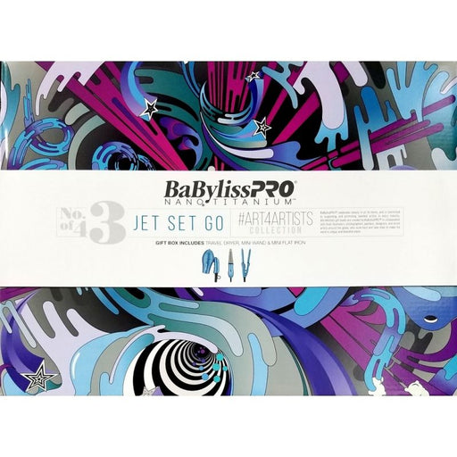 BaBylissPRO Nano Titanium Jet Set Go No. 3 of 4 Limited Edition Holiday Box