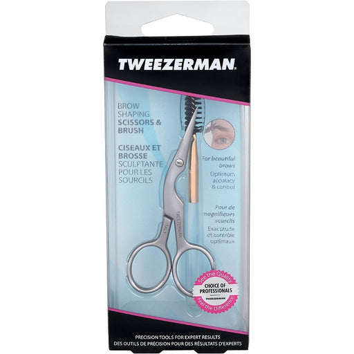 Tweezerman Brow Shaping Scissor and Brush