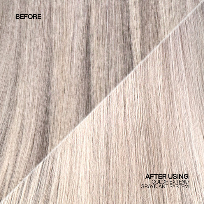 Redken Color Extend Graydiant Conditioner Before and After