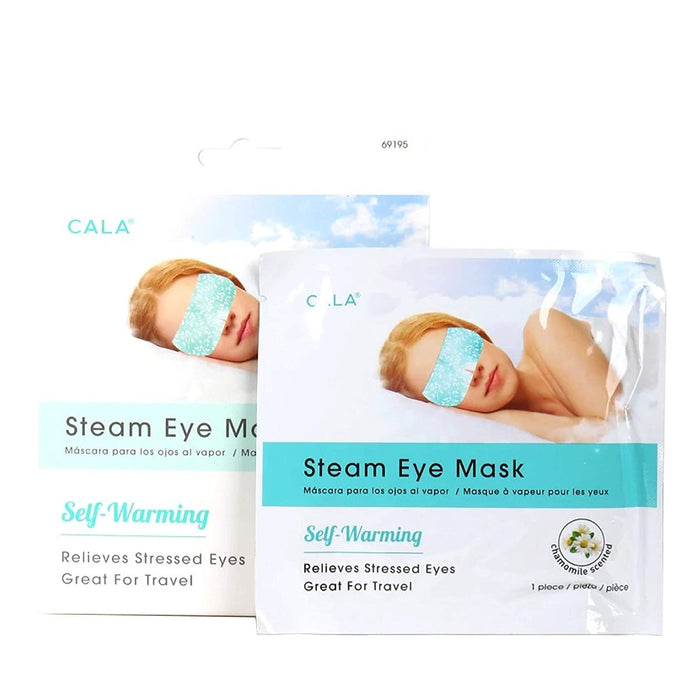 Cala Self-Warming Steam Eye Mask Chamomile Scented - 5 Eye Masks per Box