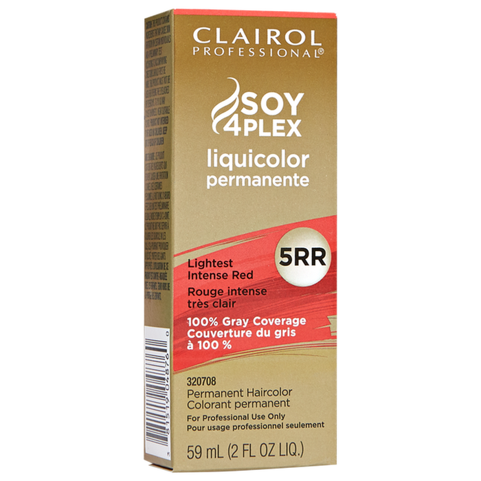 Clairol Professional Soy4Plex Liquicolor Permanent 5RR Lightest Intense Red