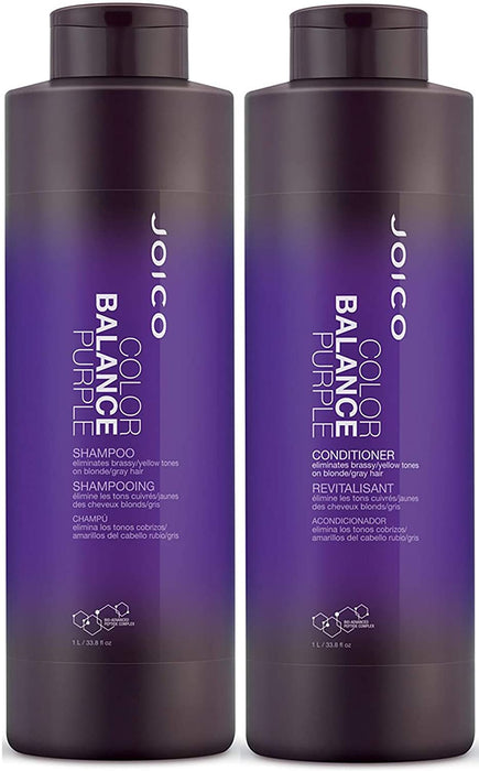 Joico Color Balance Purple Shampoo and Conditioner