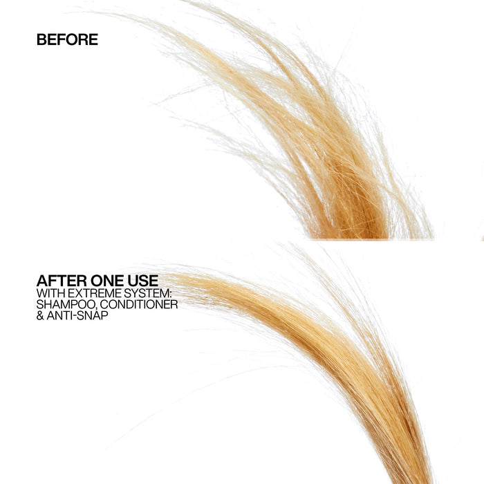 Redken Extreme Anti-Snap Before and After