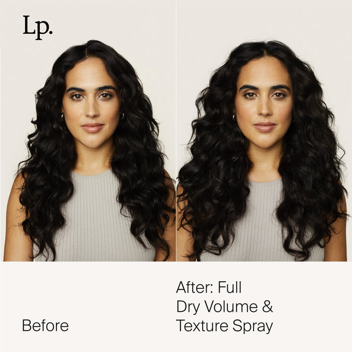 Living Proof Full Dry Volume & Texture SprayLiving Proof Full Dry Volume & Texture Spray before and after use