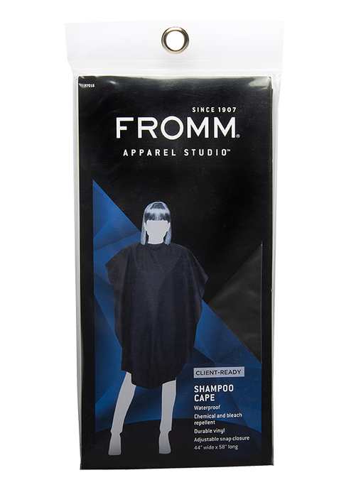 Fromm Client Shampoo Cape - Black