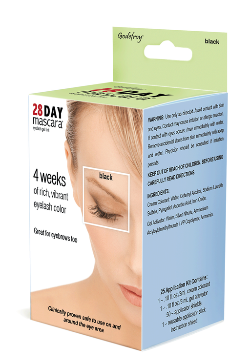 Godefroy 28 Day Mascara Kit - 25 Applications Black