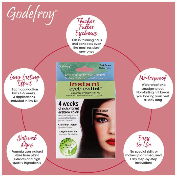 Godefroy Instant Natural Eyebrow Tint