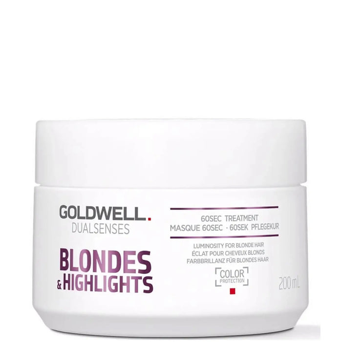 Goldwell DualSenses Blonde & Highlights 60Sec Treatment 6.7oz.