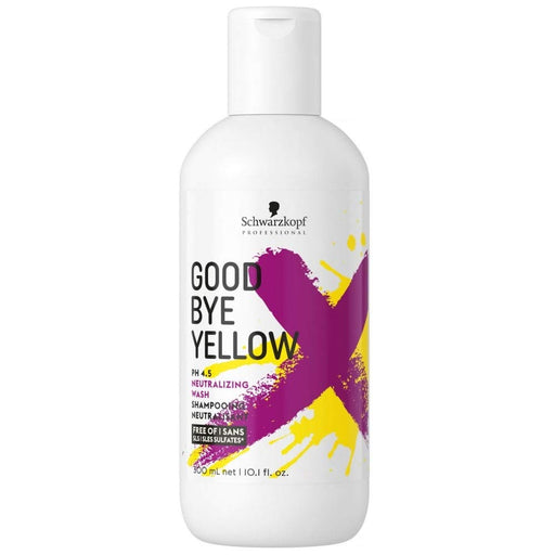 Schwarzkopf Goodbye Yellow Neutralizing Wash Shampoo 10.1oz.