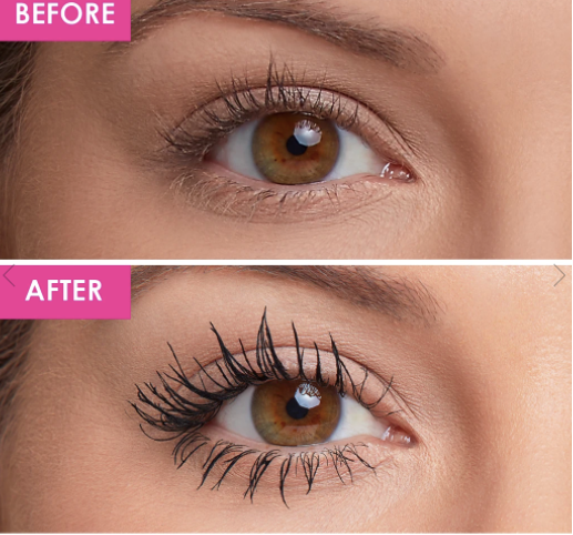 GrandeMASCARA Conditioning Peptide Mascara Before and After