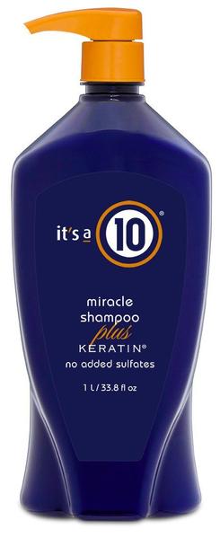 It's A 10 Miracle Shampoo Plus Keratin 33.8oz.