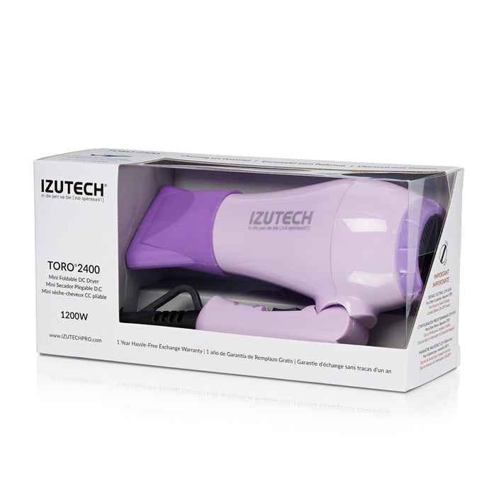 IZUTECH TORO2400 Mini Foldable Dryer Purple