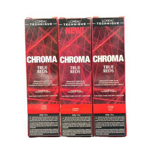 L'Oreal CHROMA True Reds Hair Color