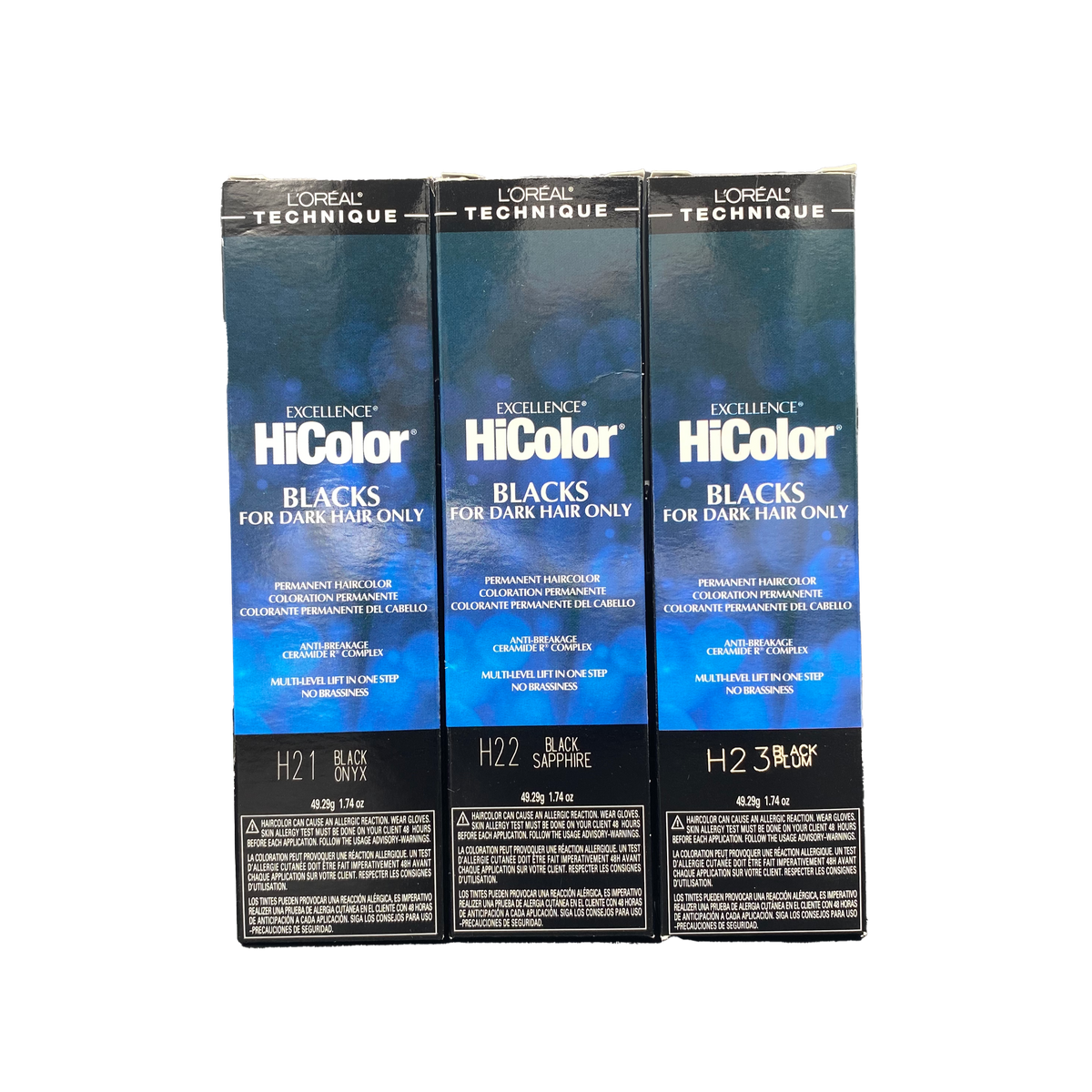 L'Oreal Excellence HiColor Permanent Hair Color (H23 Black Plum)