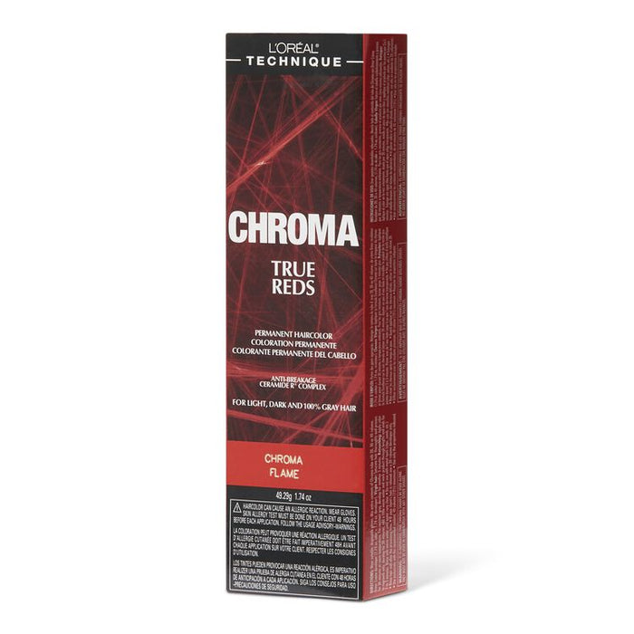 L'Oreal CHROMA True Reds Hair Color 1.74 oz. Chroma Flame