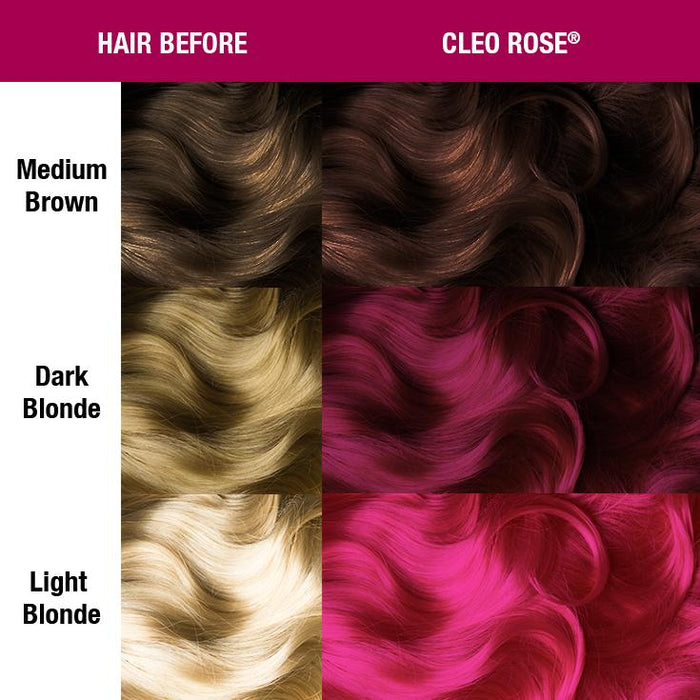 Manic Panic Semi Permanent Hair Color 4oz. Cleo Rose