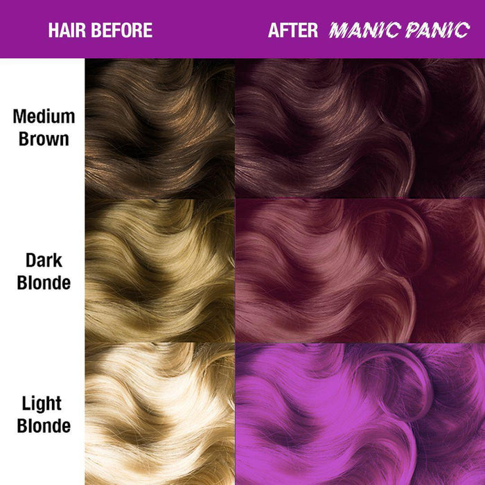 Manic Panic Semi Permanent Hair Color 4oz.Mystic Heather