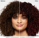 Matrix ColorBalm Color Depositing Conditioner - Red Poppy on brown colored hair