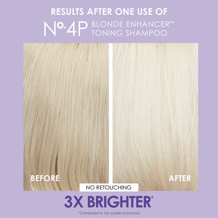 Olaplex No.4P Blonde Enhancer Toning Shampoo 8.5oz.