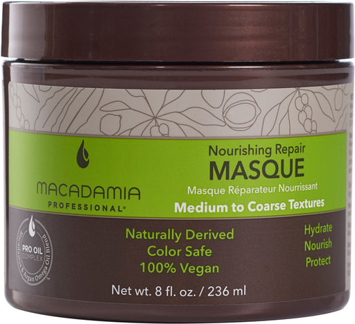 Macadamia Professional Nourishing Repair Masque for Medium to Coarse Hair 8oz.