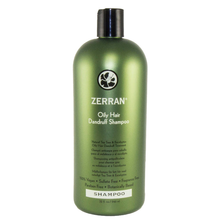 Zerran Oily Hair Dandruff Shampoo 32oz.