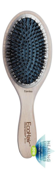 Olivia Garden EcoHair Paddle Brush Combo
