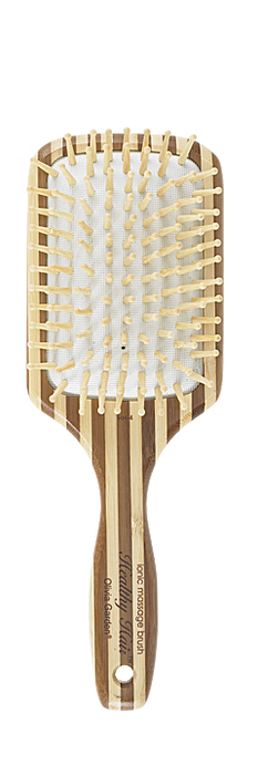 Olivia Garden Healthy Hair Eco-Friendly Natural Bamboo Massage Paddle Brush Paddle Large