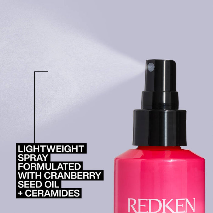 Redken Thermal Spray #11 - Low hold is a lightweight spray designed to protect hair against heat