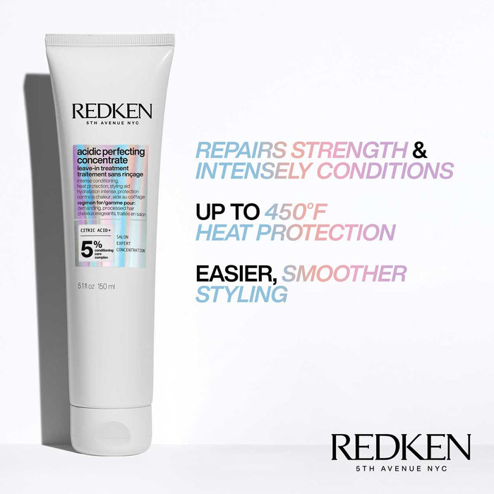 Redken Acidic Perfecting Leave-In Treatment for Damaged Hair