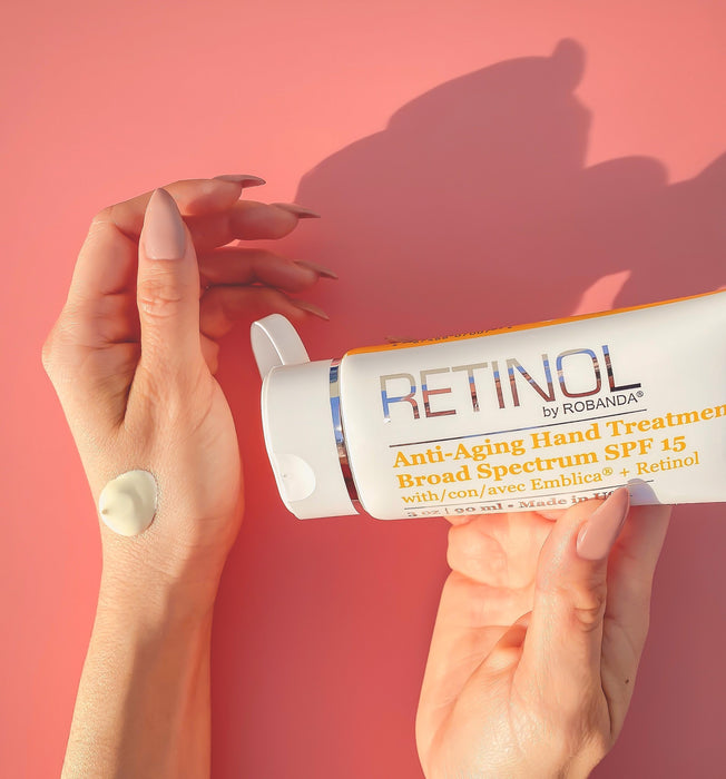 Robanda Retinol Anti-Aging Hand Cream texture