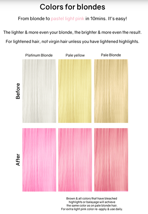 Celeb Luxury Viral Colorditioner Pastel Light Pink