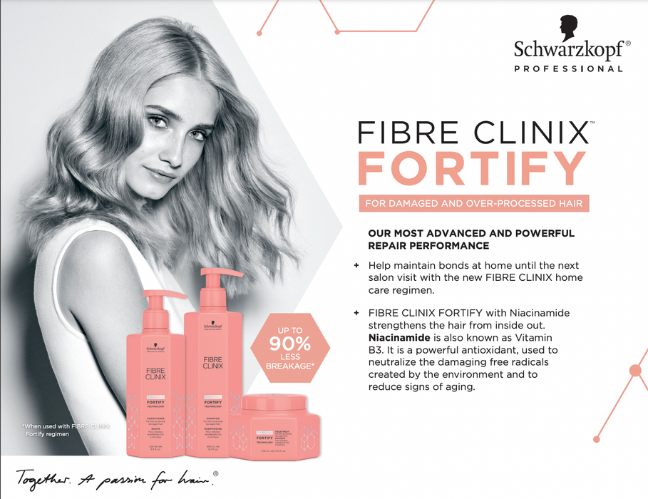 Schwarzkopf Professional Fibre Clinix Fortify for damaged and over processed hair