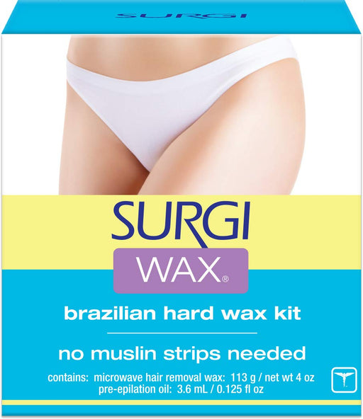 Surgi Wax Brazilian Hard Wax Kit