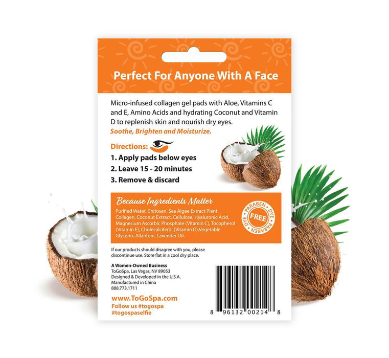 ToGoSpa Coconut Eyes - Under Eye Treatment