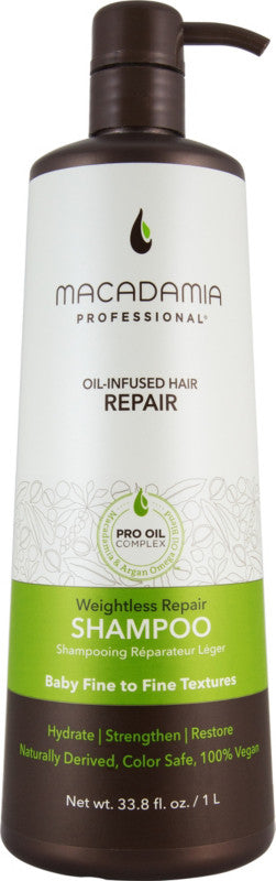 Macadamia Professional Weightless Repair Shampoo 33.8oz.