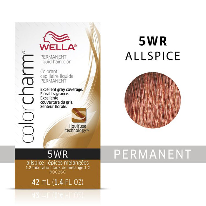 Wella Color Charm Permanent Liquid Color 1.4oz. 5WR Allspice